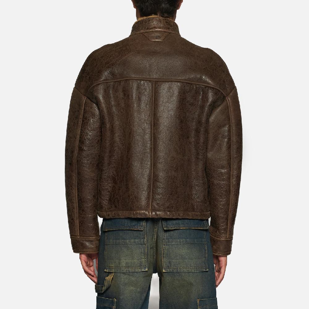 Salvatore Santoro GIACCA IN SHEARLING - BROWN Economico