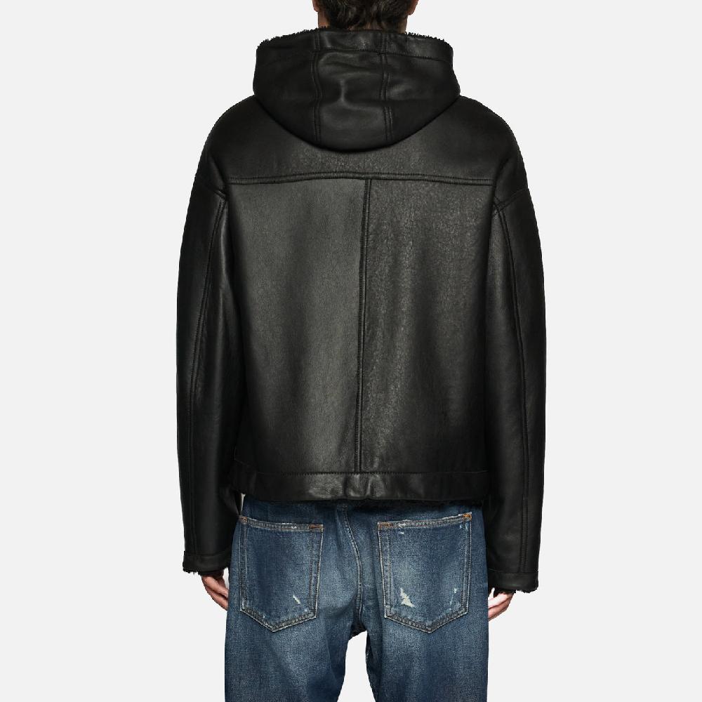 Salvatore Santoro GIACCA IN SHEARLING - BLACK Outlet