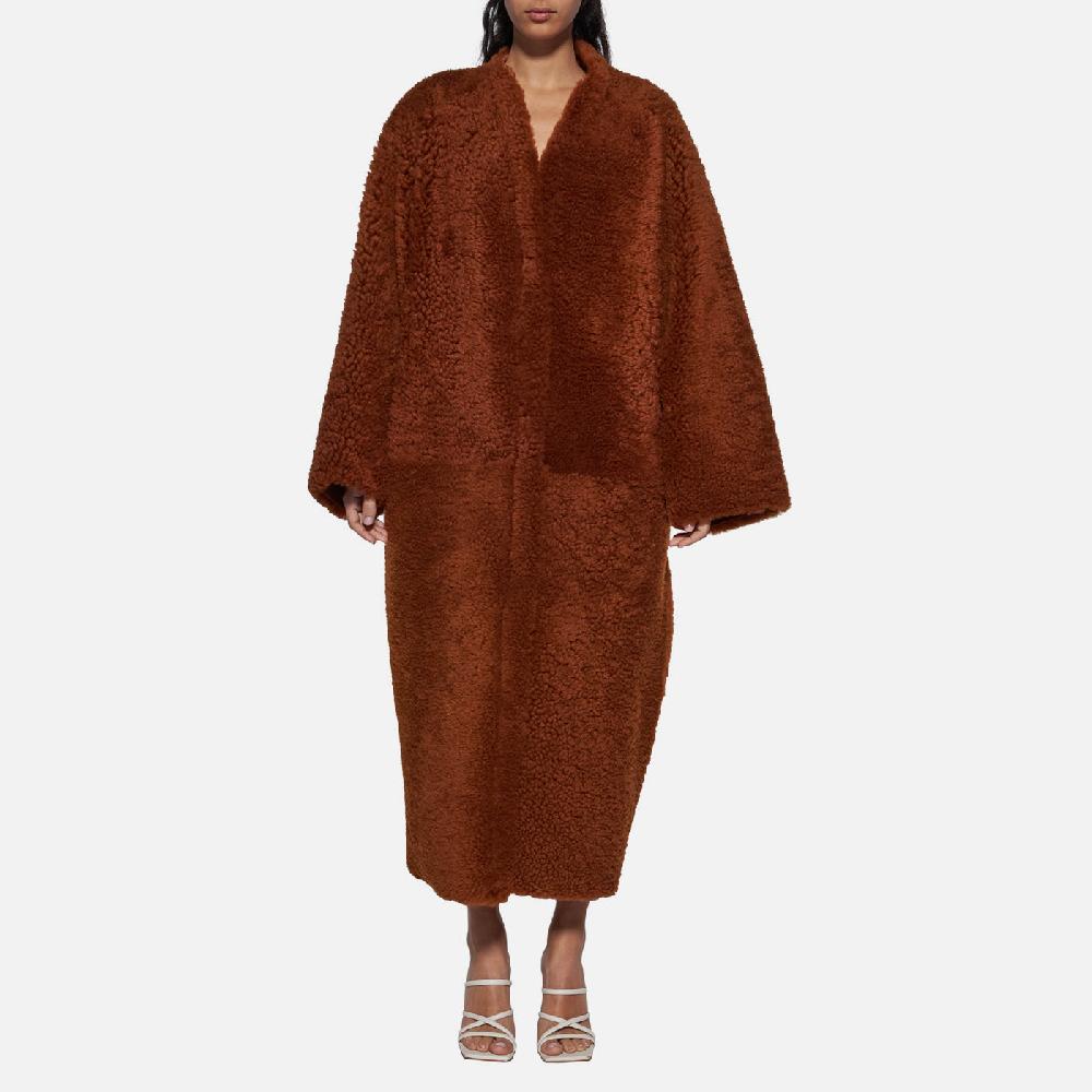 Salvatore Santoro CAPPOTTO IN SHEARLING - RUST Vendite Flash