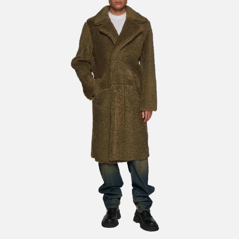 Salvatore Santoro CAPPOTTO IN SHEARLING - BEIGE Negozio