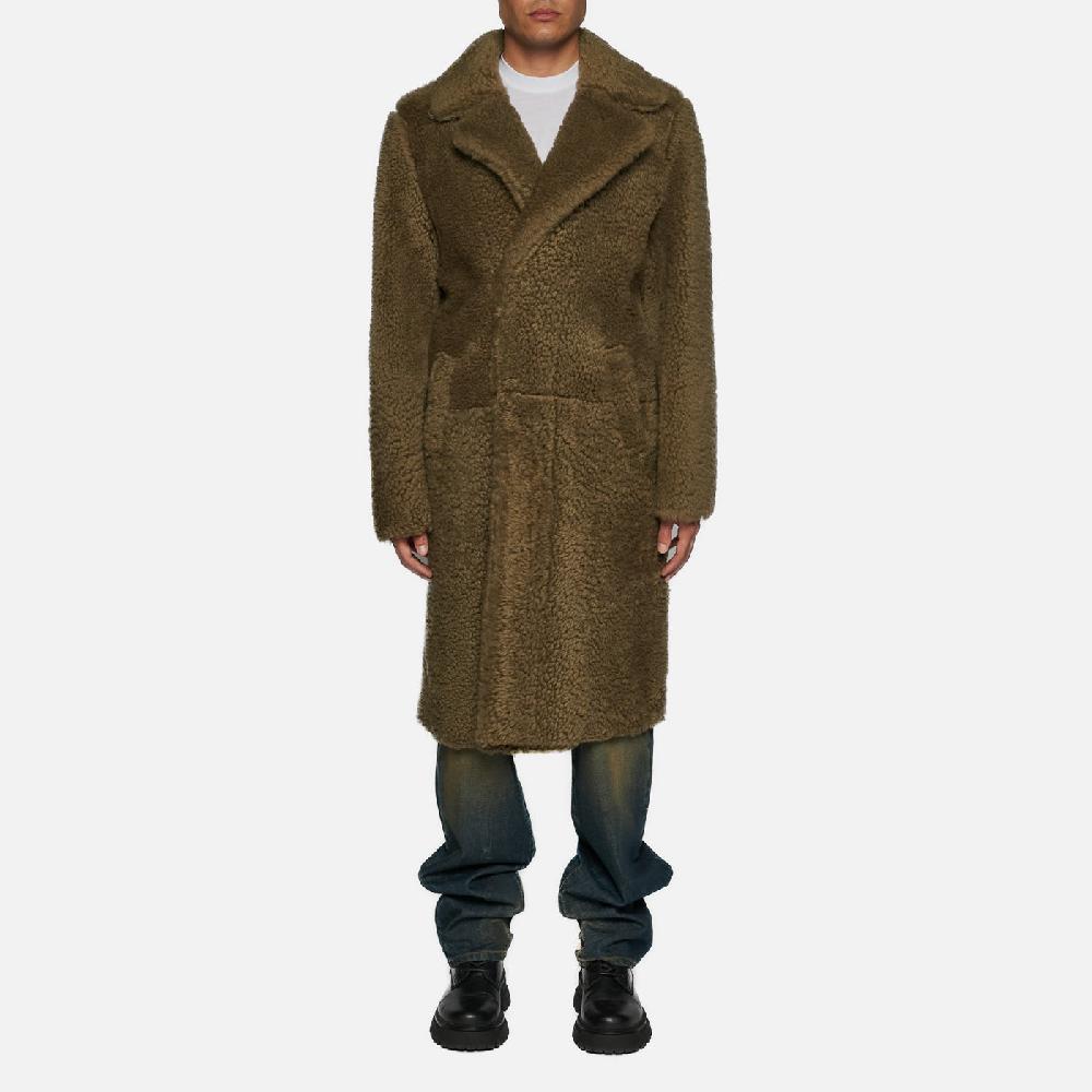 Salvatore Santoro CAPPOTTO IN SHEARLING - BEIGE Negozio