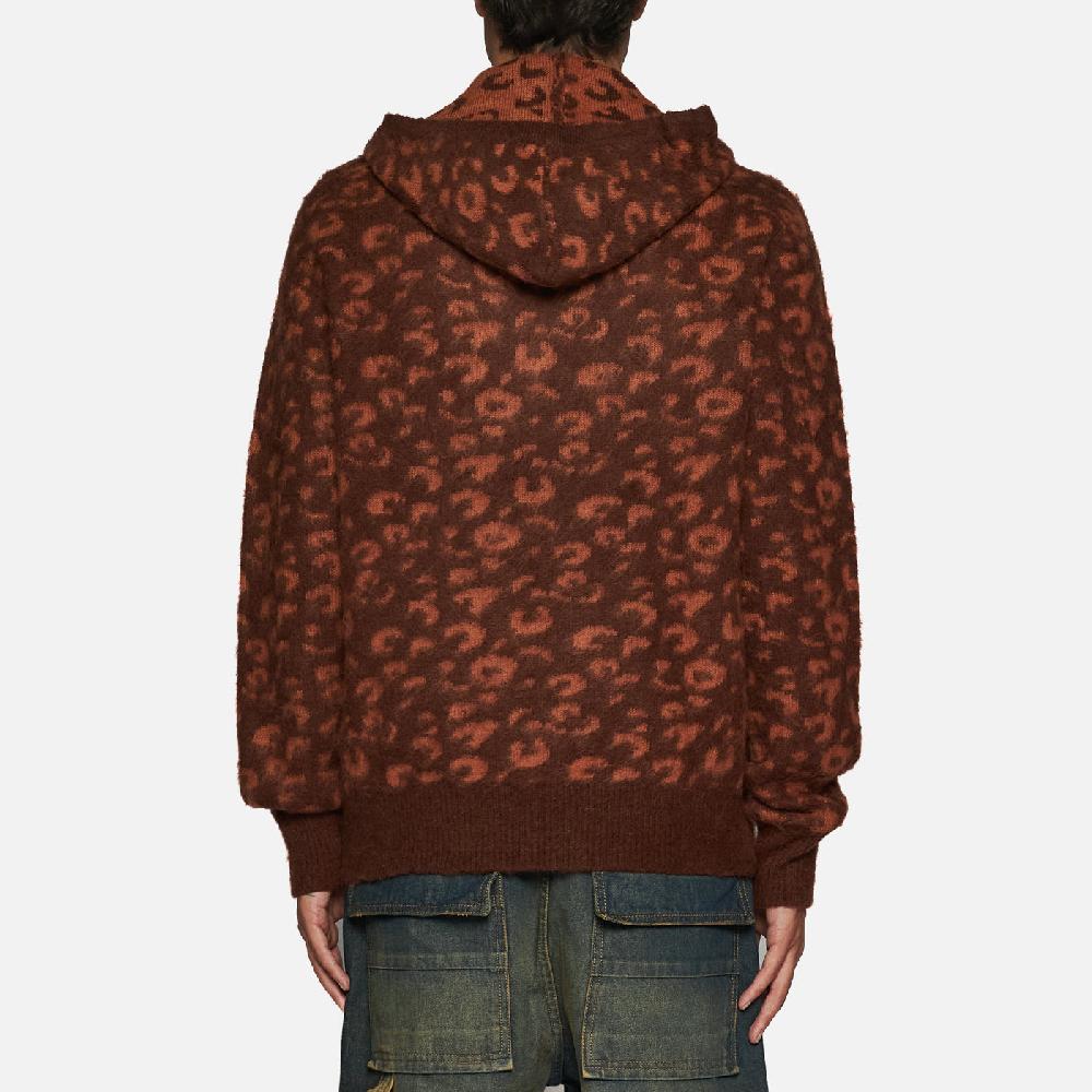 Salvatore Santoro MAGLIA CON CAPPUCCIO - BROWN Vendita