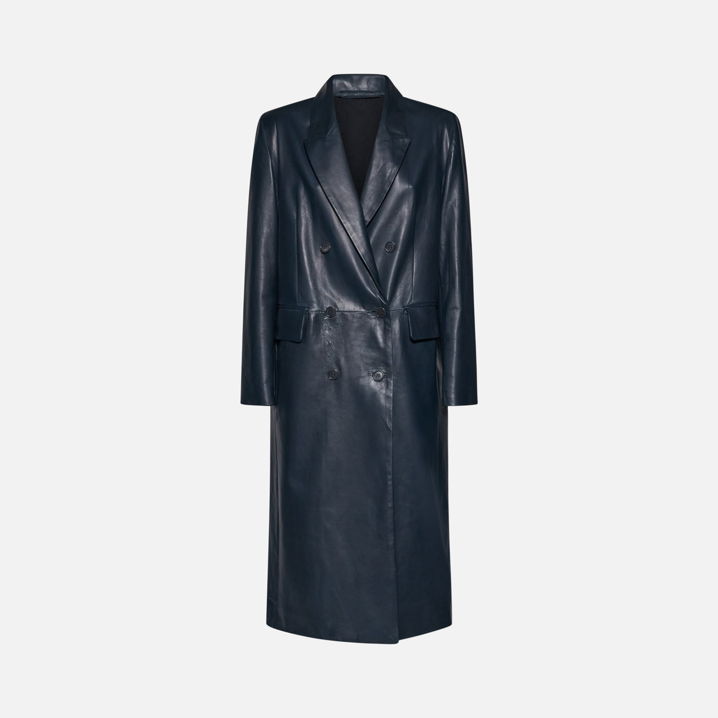 Salvatore Santoro CAPPOTTO IN PELLE - ASFALTO Soddisfazione Garantita