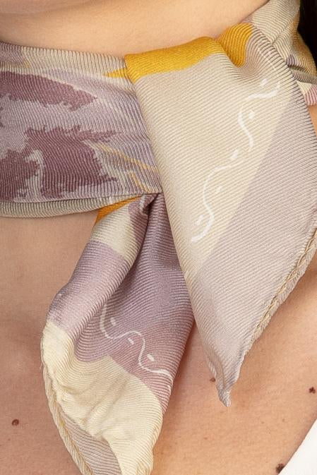 Sans Tabù Foulard pura seta "Pillow Talk" Affare Del Giorno