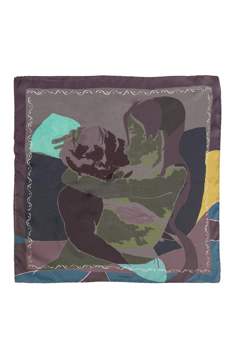 Sans Tabù Foulard pura seta "Pillow Talk" Affare Del Giorno