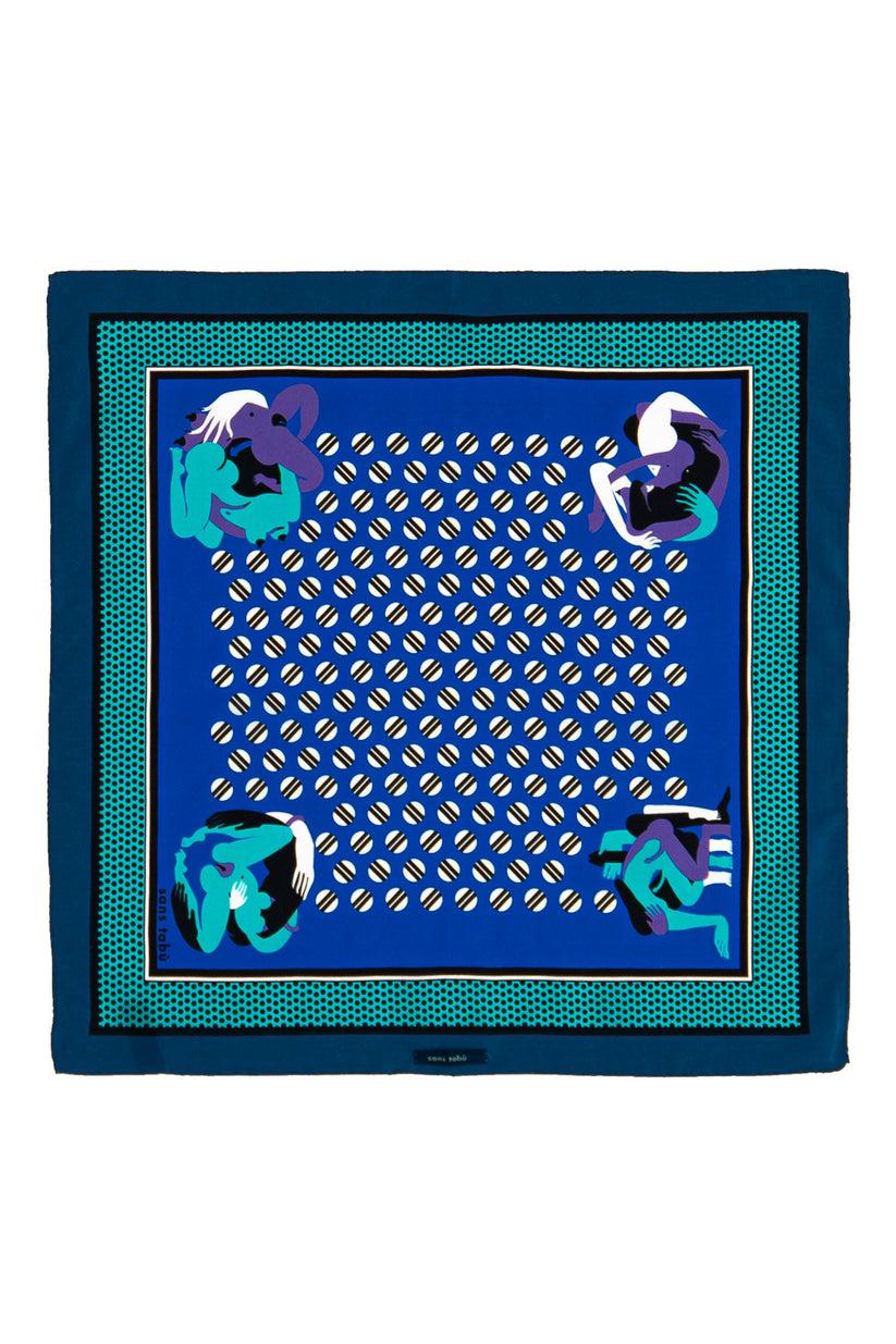 Sans Tabù Foulard pura seta “Wonder” Pezzi Unici