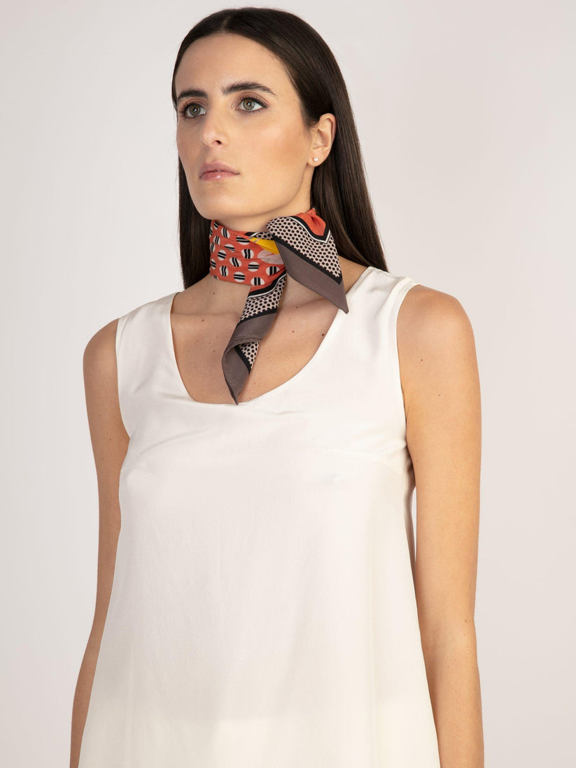 Sans Tabù Foulard pura seta “Wonder” Pezzi Unici
