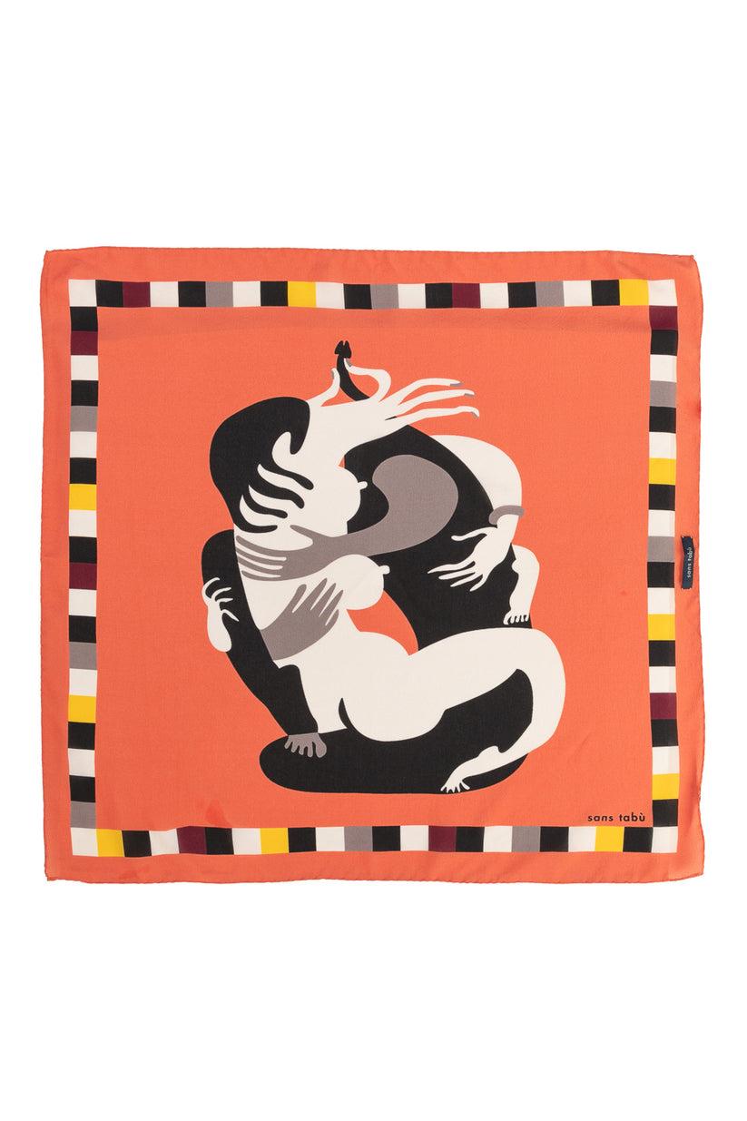 Sans Tabù Foulard pura seta “L'abbraccio” Novità