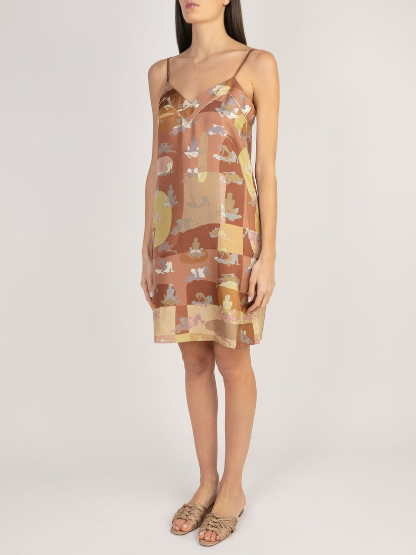 Sans Tabù Slipdress pura seta “L’amore” - Twilight Vendita Calda