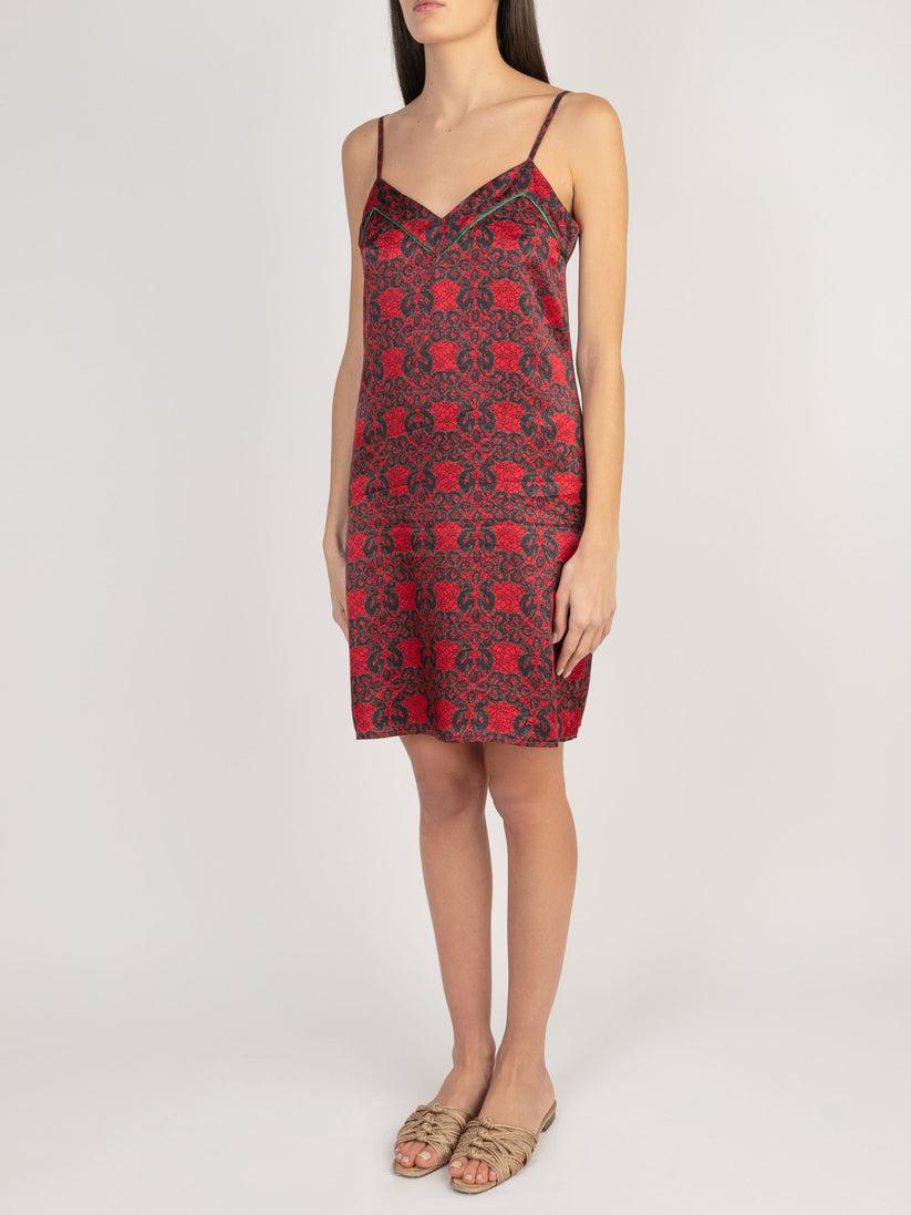 Sans Tabù Slipdress pura seta “Enlace” - Lipstick I Più Venduti