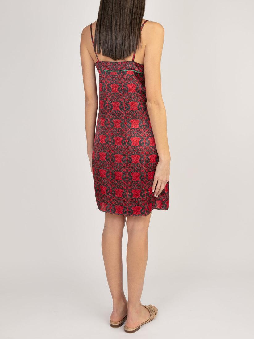 Sans Tabù Slipdress pura seta “Enlace” - Lipstick I Più Venduti