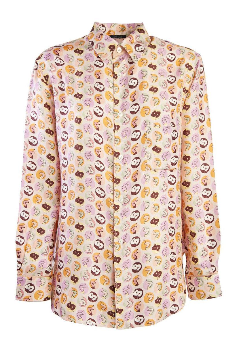 Sans Tabù Camicia in seta “Il bacio” - Nude Offerte