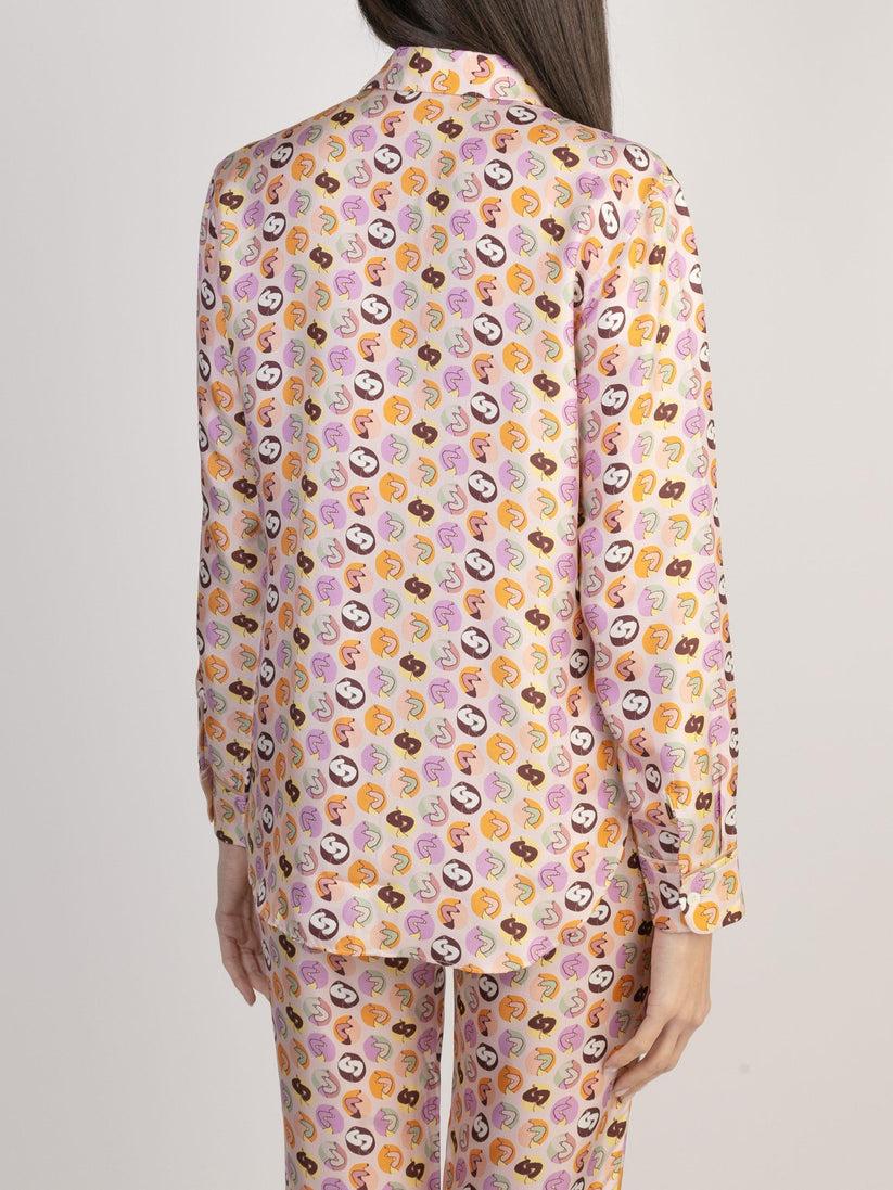 Sans Tabù Camicia in seta “Il bacio” - Nude Offerte