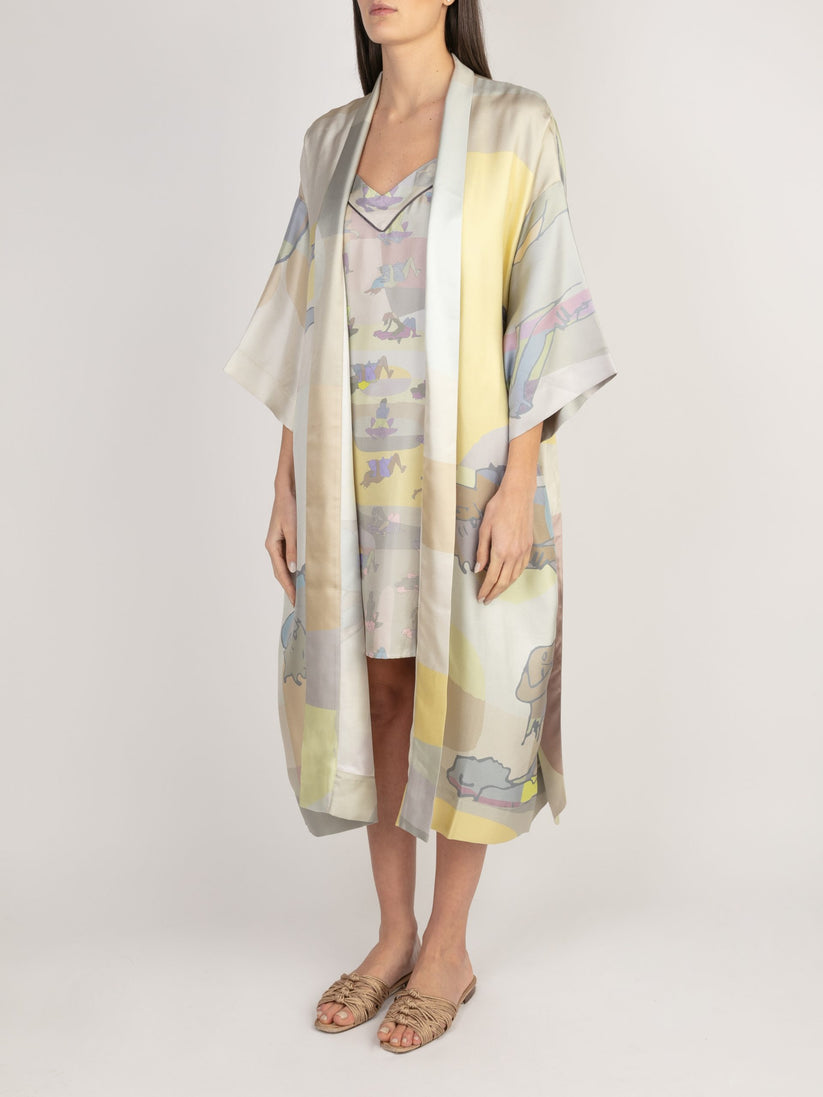 Sans Tabù Slipdress pura seta “L'amore” - Moonlight Sottocosto