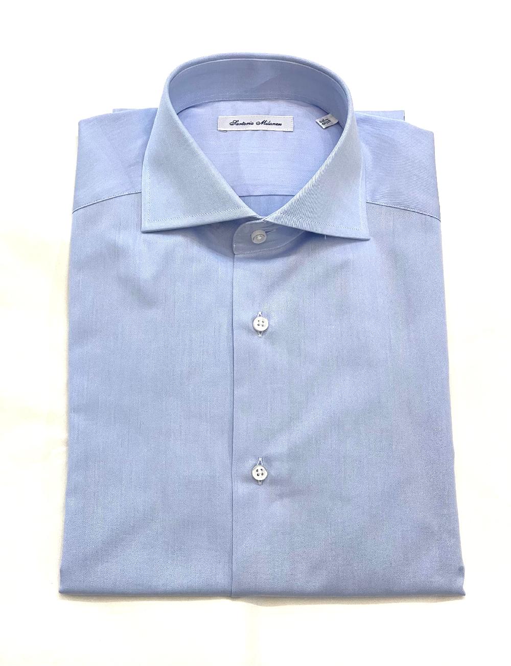 Sartoria Milanese Camicia Regular cotone non stiro personalizzabile Vendite Flash