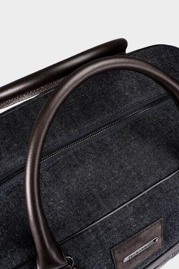 Sartoria Tramarossa MILANO – Borsa Bowling – Brown Spedizione Gratuita