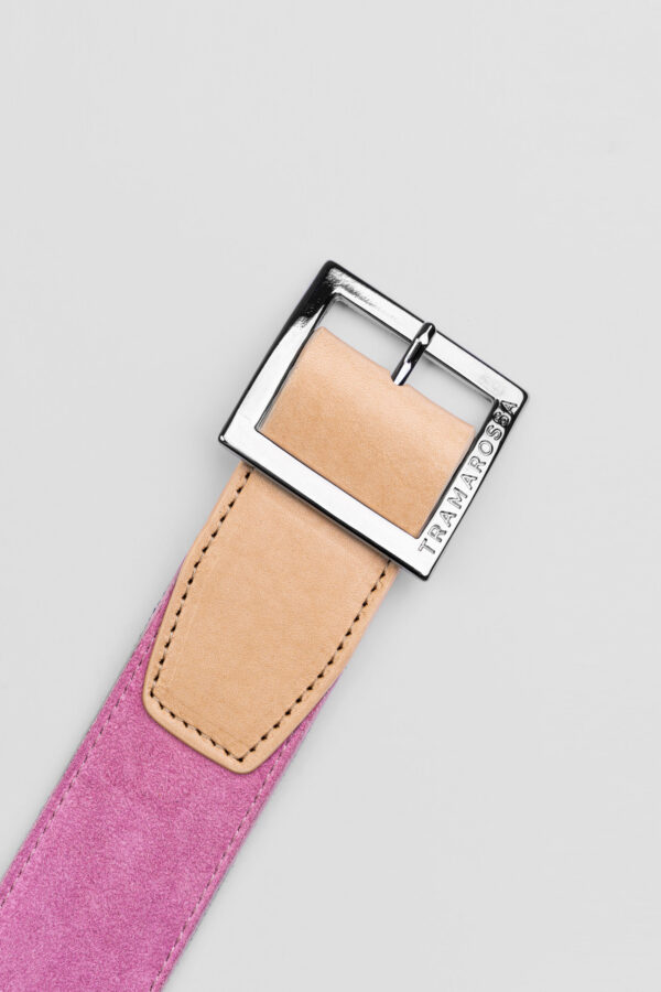 Sartoria Tramarossa CINTURA COLOR ROSA IN SUEDE Convenienza