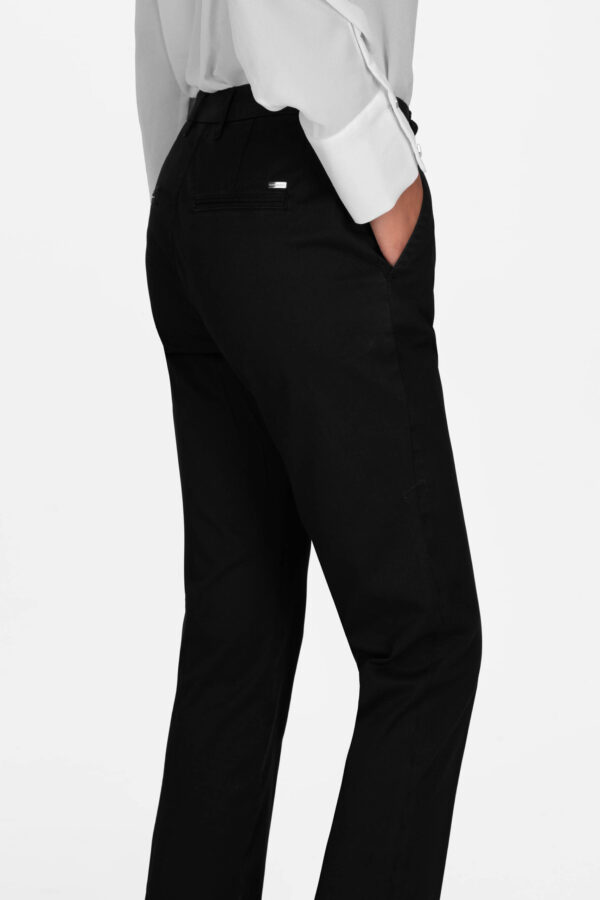 Sartoria Tramarossa PANTALONE ADELE SLIM IN DENIM NERO Novità