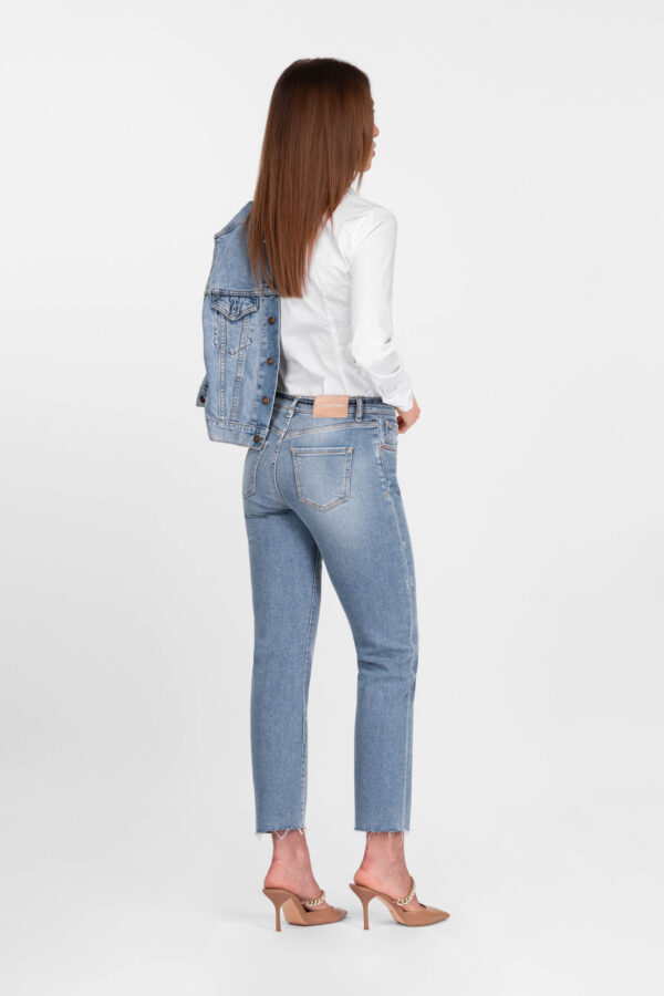 Sartoria Tramarossa JEANS AMERICA SLIM IN DENIM BLU MEDIO Outlet