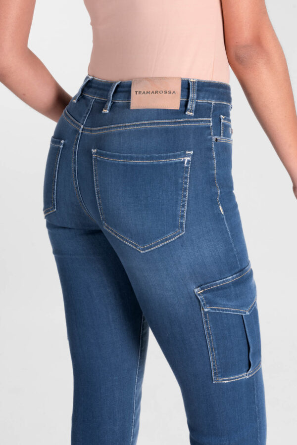 Sartoria Tramarossa ISABEL SKINNY BLU MEDIO Duty-free