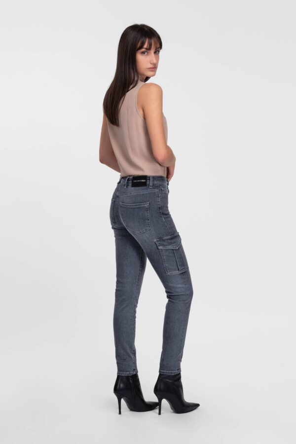 Sartoria Tramarossa JEANS ISABEL SKINNY IN DENIM NERO I Più Venduti