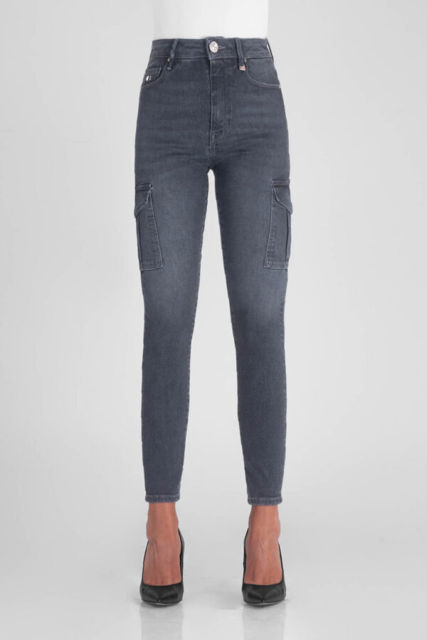 Sartoria Tramarossa JEANS ISABEL SKINNY IN DENIM NERO I Più Venduti