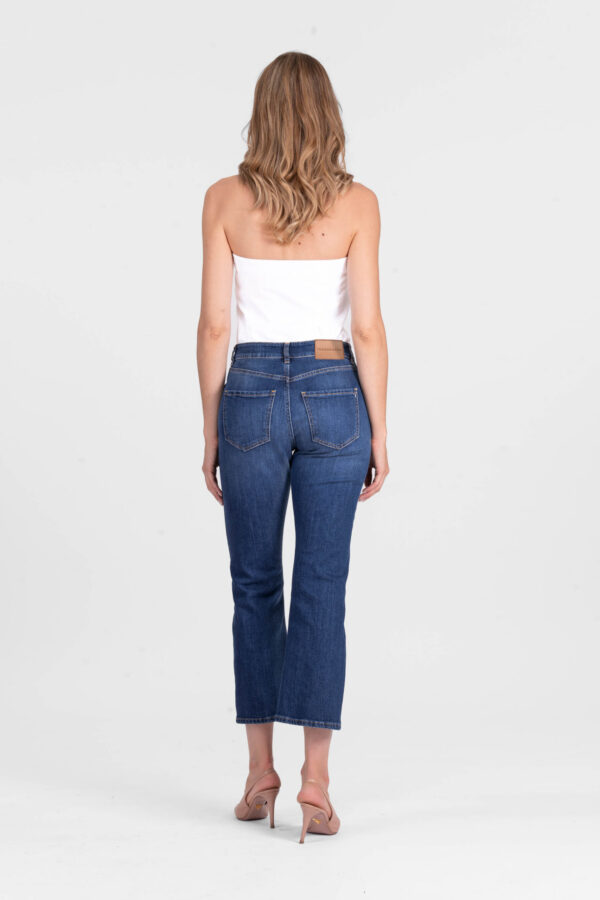 Sartoria Tramarossa JEANS MONICA FLARE CUT FLARE IN DENIM BLU MEDIO 2025