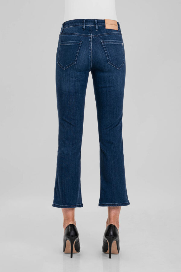 Sartoria Tramarossa JEANS BIANCA FLARE CUT FLARE IN DENIM STRETCH BLU MEDIO Acquista Ora