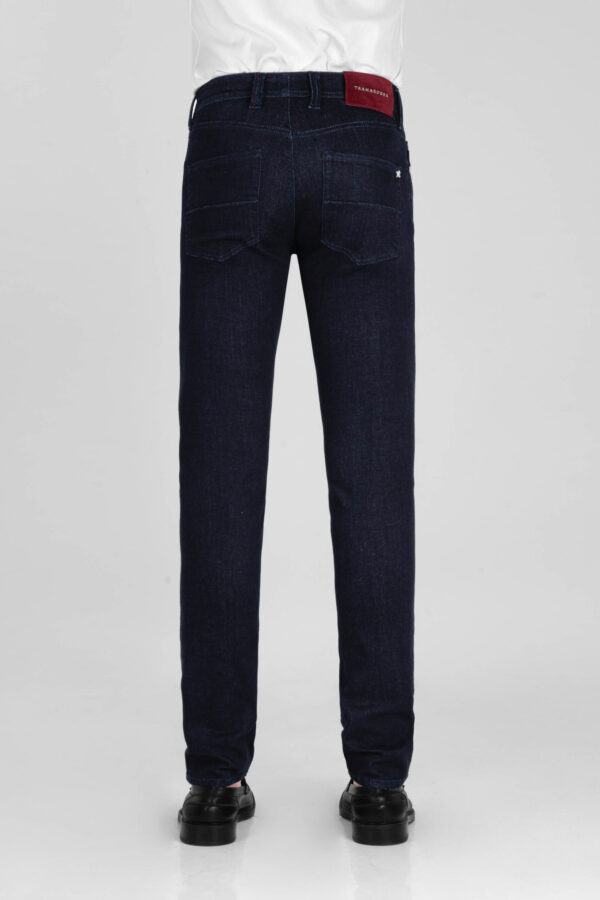 Sartoria Tramarossa JEANS MICHELANGELO ZIP SS REGULAR IN DENIM STRETCH BLU SCURO Pezzi Unici