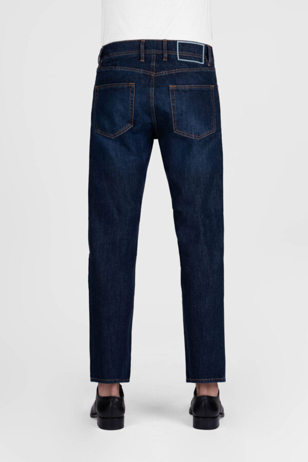 Sartoria Tramarossa JEANS T-RED T3 LOOSE IN DENIM BLU SCURO Presa