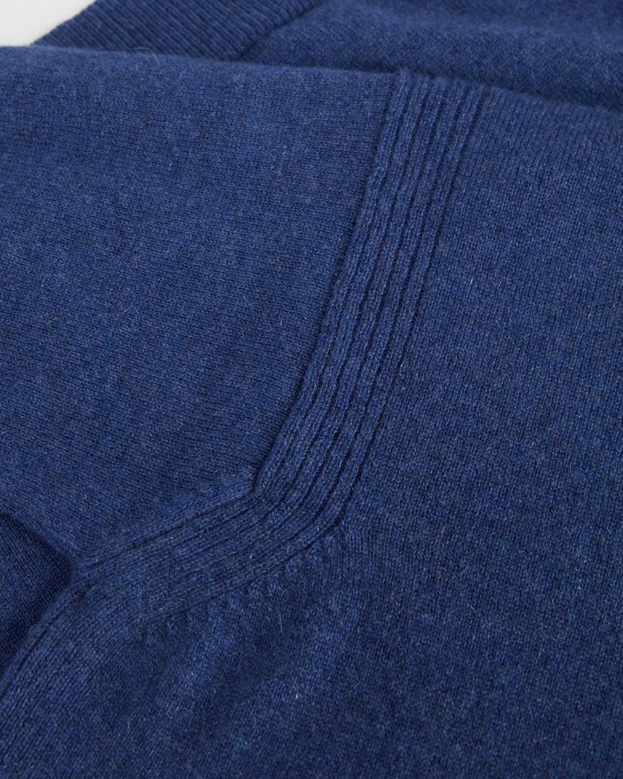 Scaglione T-SHIRT RIBBED SIDES DENIM Italy