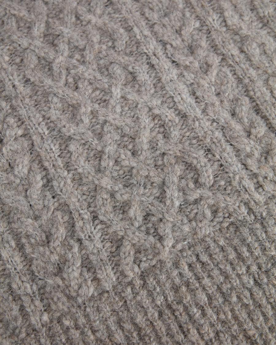 Scaglione PONCHO PUNTO ARAN LTGREY Consegna Veloce