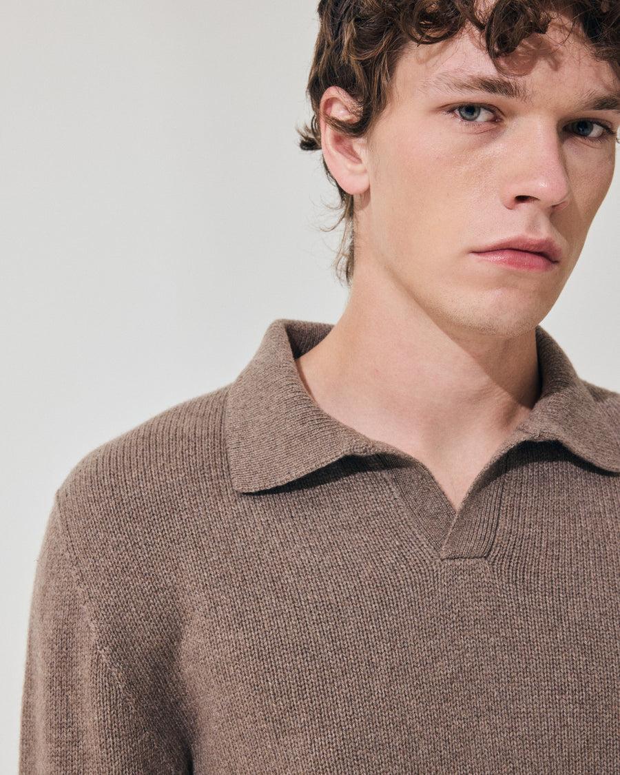 Scaglione OPEN POLO HYBRD CASHMERE TAUPE Novità