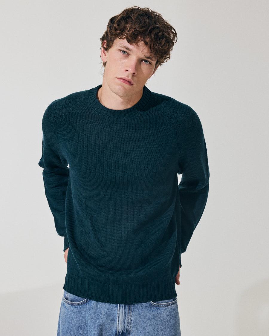 Scaglione ROUND NECK RAGLAN SOFT MERINO FOREST 2025