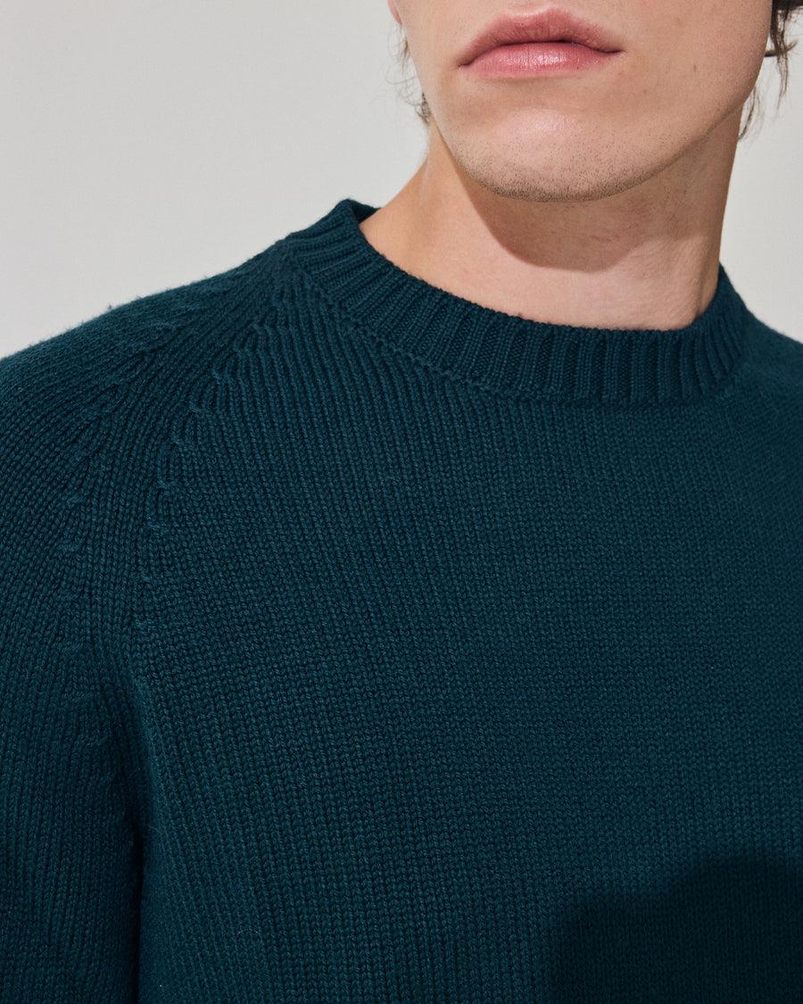 Scaglione ROUND NECK RAGLAN SOFT MERINO FOREST 2025