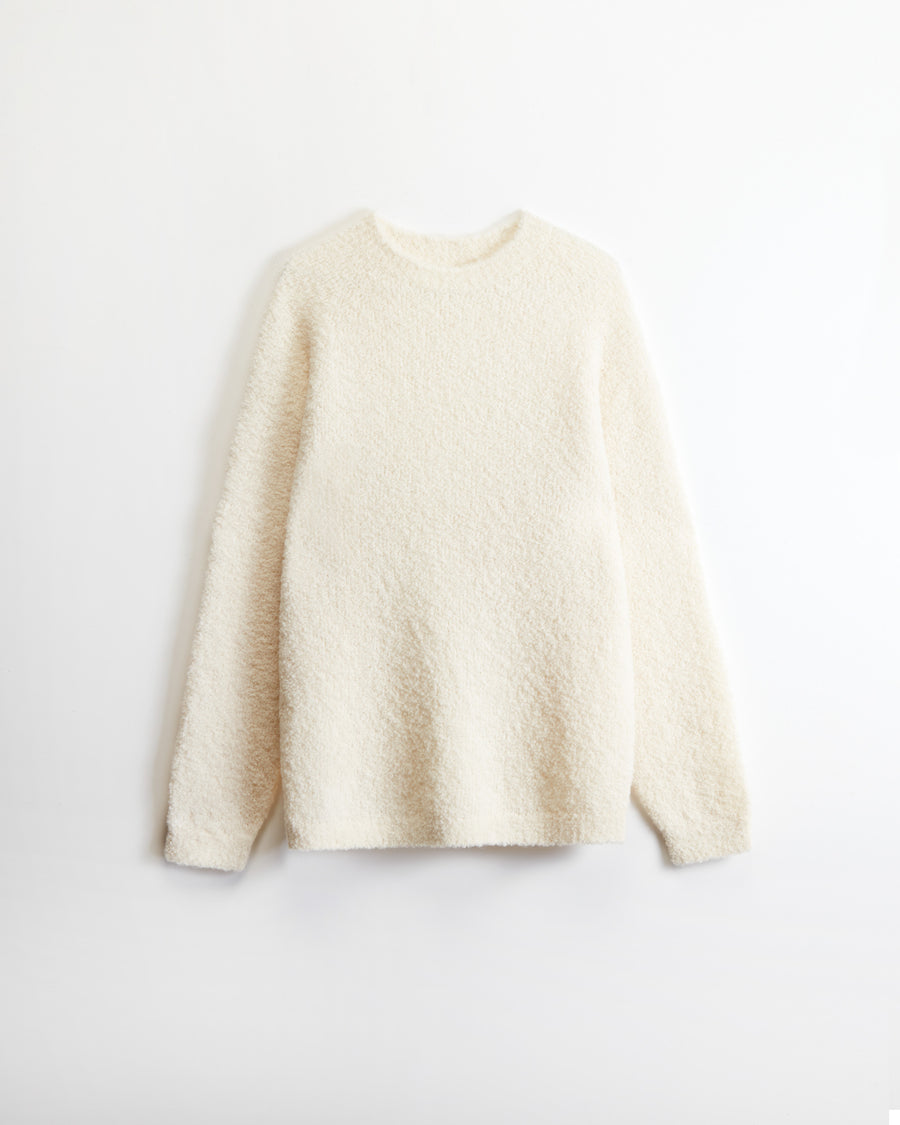 Scaglione ROUND NECK RAGLAN TEDDY MILK Promozione Limitata