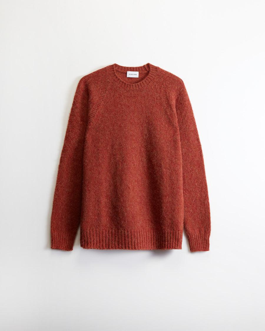 Scaglione ROUND NECK RAGLAN SEAMLESS BRUSHED SPICE Fino Al -60%