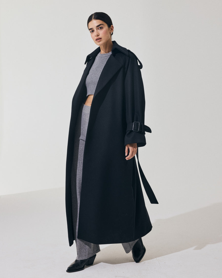 Scaglione TRENCHCOAT NAVY Offerte