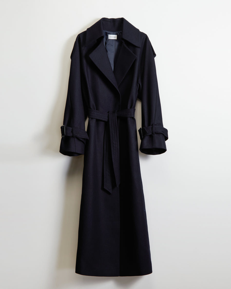 Scaglione TRENCHCOAT BLACK Hotsell