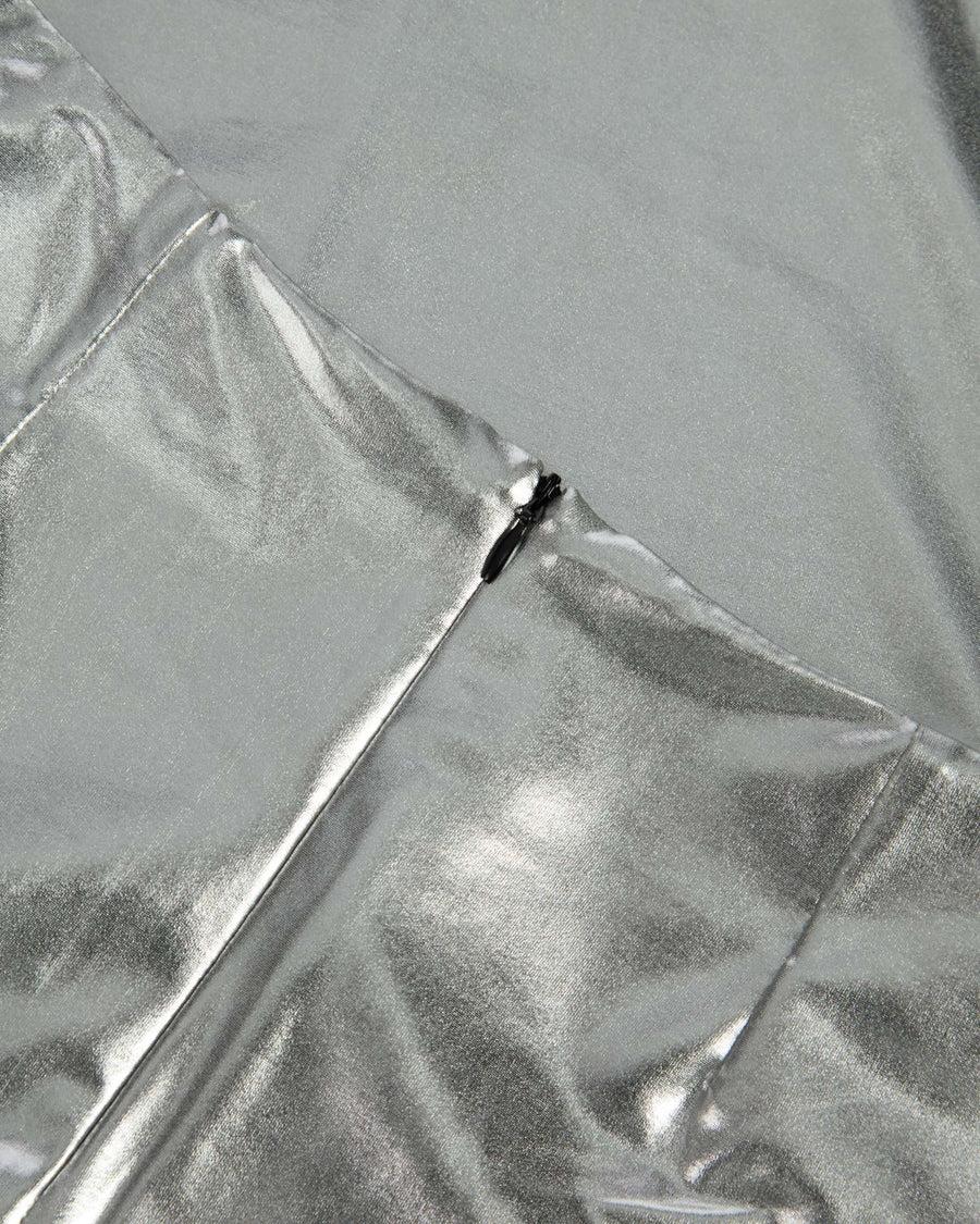 Scaglione SKIRT METAL TUBINO LUNGA SILVER Vendite Flash