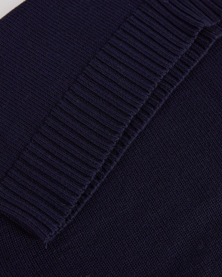 Scaglione TURTLE NECK MERINO SOFT NAVY Fino Al -60%