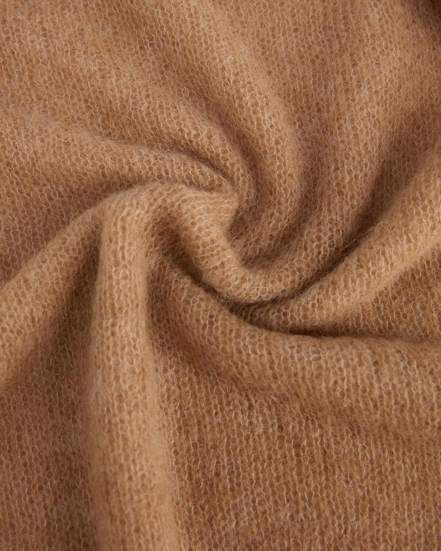 Scaglione ROUND NECK OVER SEAMLESS CARAMEL Saldi