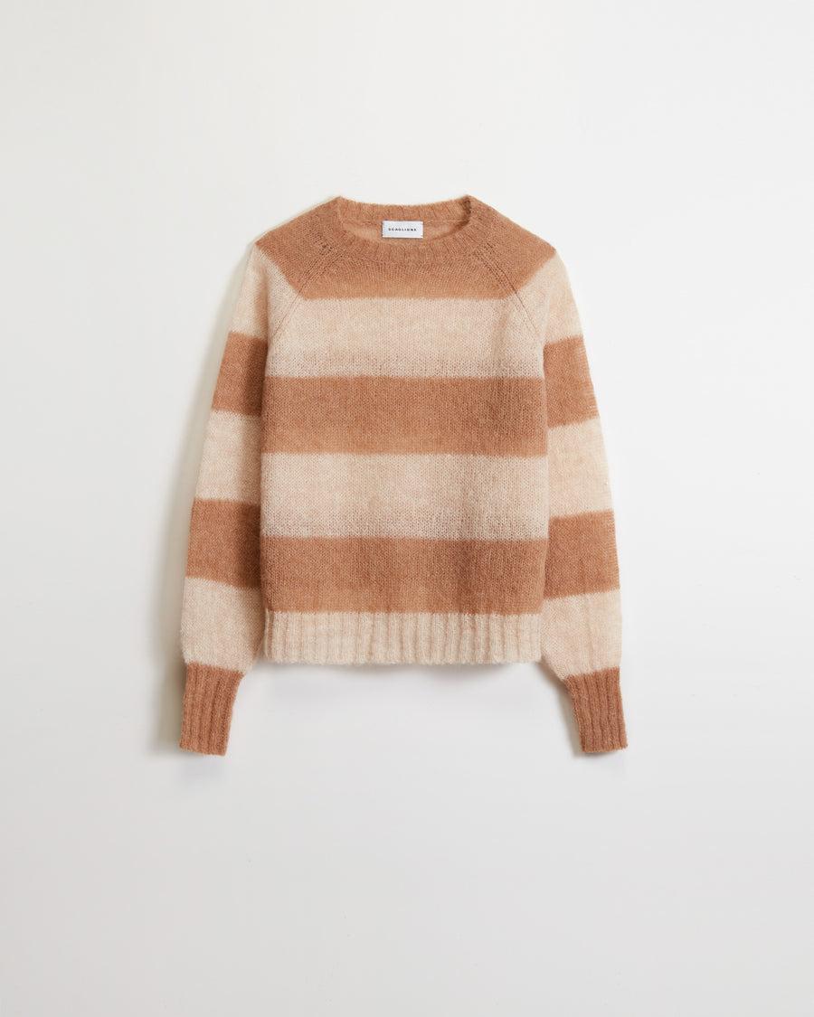 Scaglione ROUND NECK RIGA RUGBY SAND/CARAM Saldi Di Fabbrica