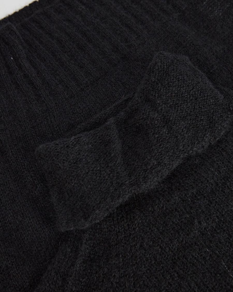 Scaglione TURTLE NECK RAGLAN SEAMLESS BLACK Soddisfazione Garantita