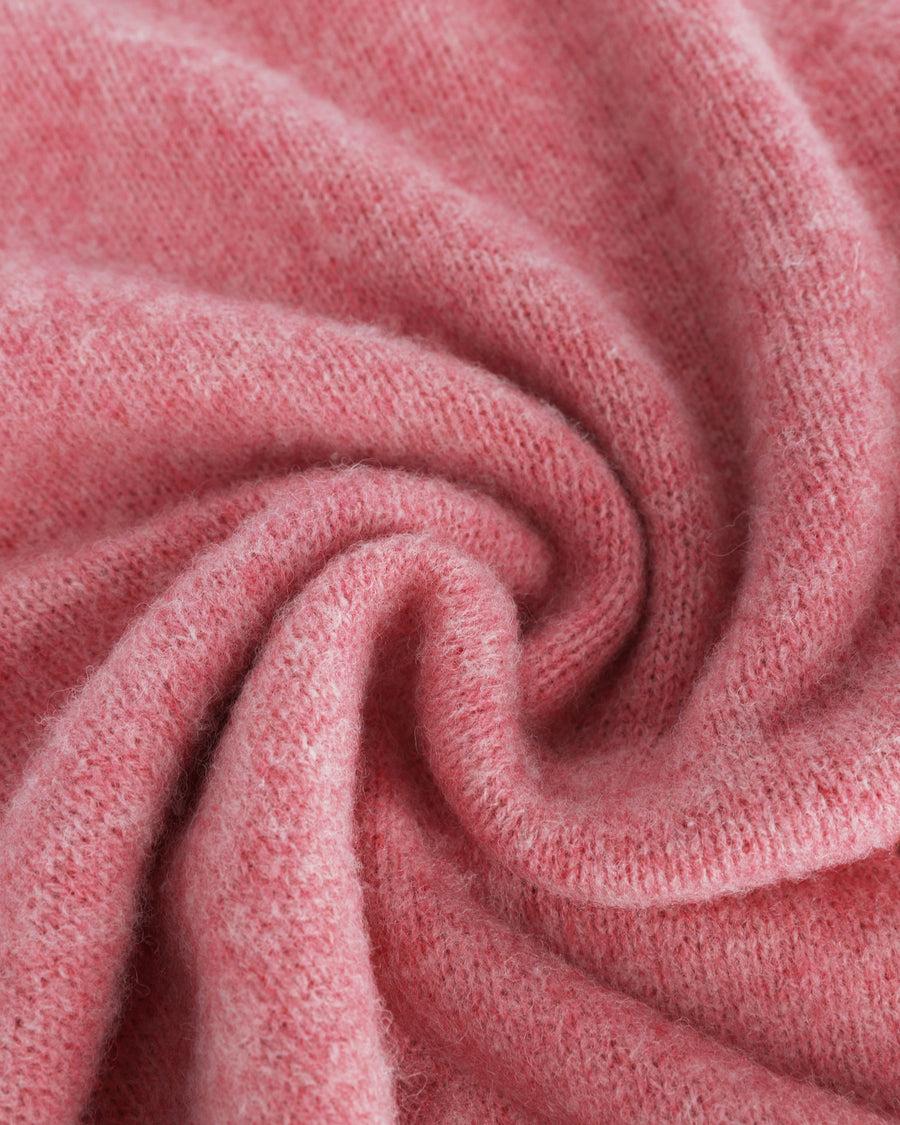 Scaglione ROUND NECK RAGLAN SEAMLESS BRUSHED PALEPINK Negozi Online