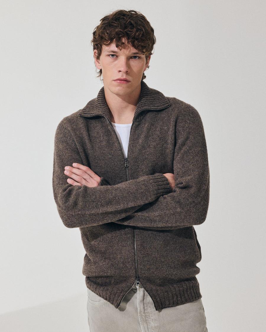 Scaglione ZIPPER SOFTWOOL WOOD In Vendita