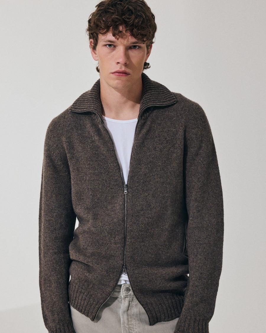 Scaglione ZIPPER SOFTWOOL WOOD In Vendita
