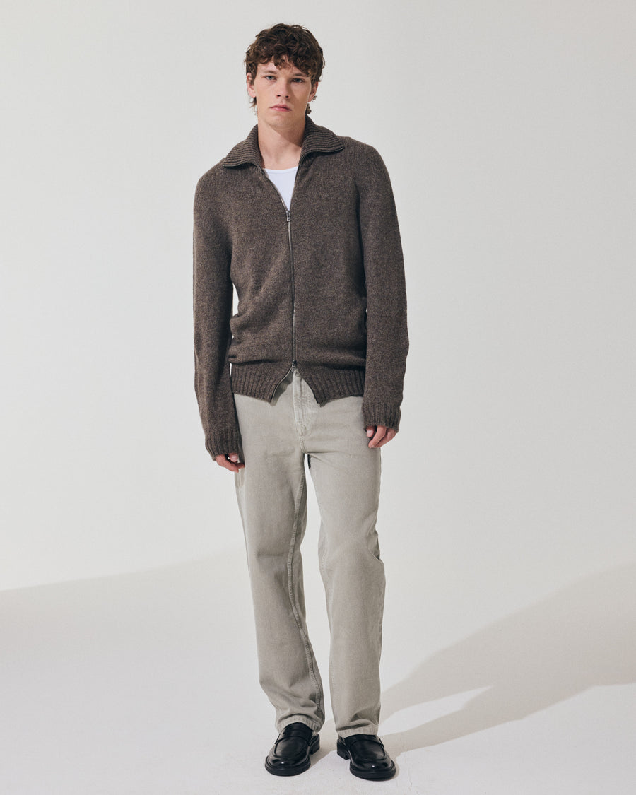Scaglione ZIPPER SOFTWOOL WOOD In Vendita