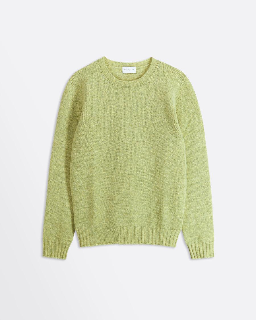 Scaglione ROUND NECK SEAMLESS SOFTWOOL LIME 2025