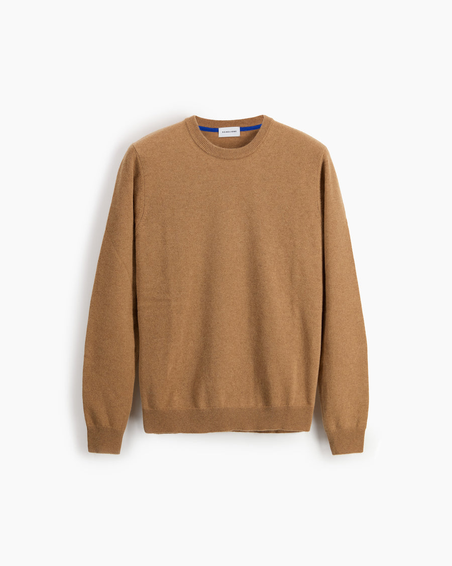 Scaglione ROUND NECK CITY F12 CARAMEL Qualità Garantita
